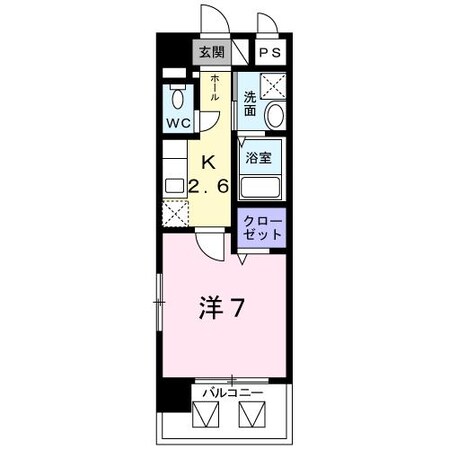経塚駅 徒歩11分 2階の物件間取画像